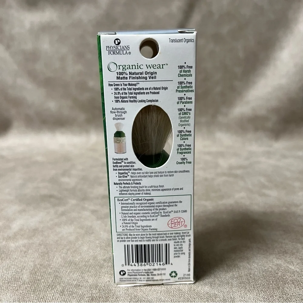 Physicians Formula Organic Wear Bronzing Veil, # 2146 Translucent Organics New